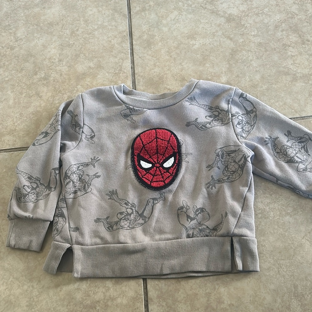 2T Marvel Sweatshirt Spider-man